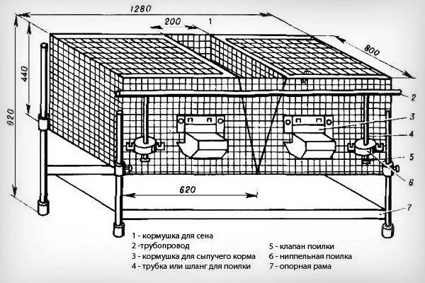 Клітка з металевої сітки